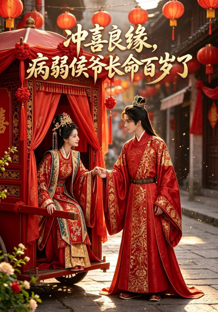 冲喜良缘，病弱侯爷长命百岁了(全集)